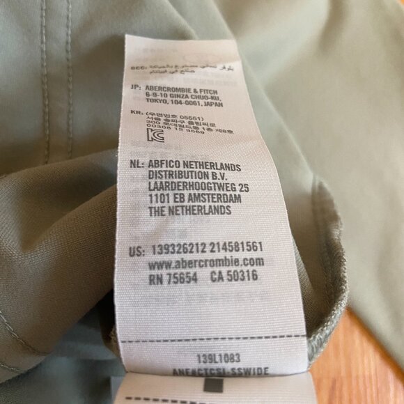 Abercrombie Square Neck Corset Long Sleeve Top - Picture 6 of 7